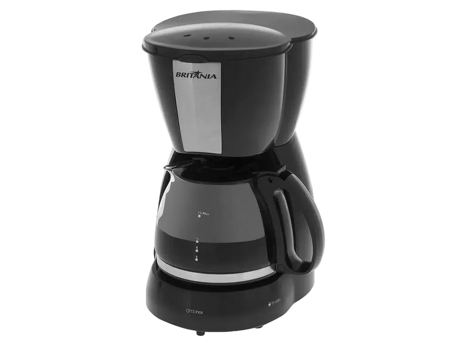 Cafeteira Elétrica Britânia CP15 Inox – 15 Xícaras
